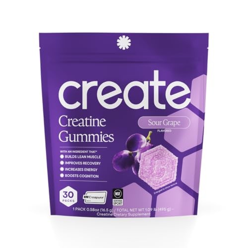 Creatine Gummies 30ct Variety Pack Vegan Gluten Free NSF