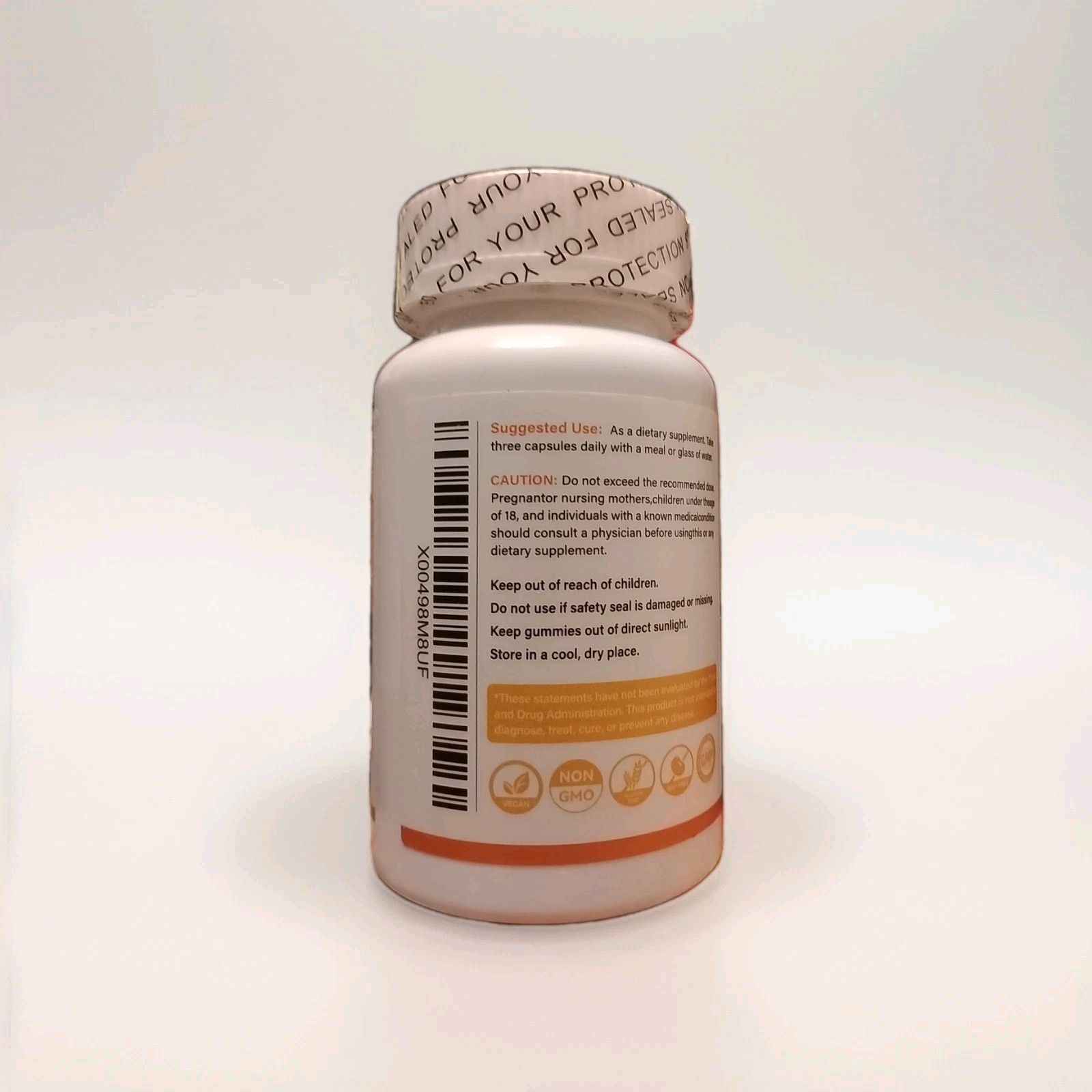 Creatine Monohydrate 2500mg, 90 Capsules – Gluten Free, Non-GMO