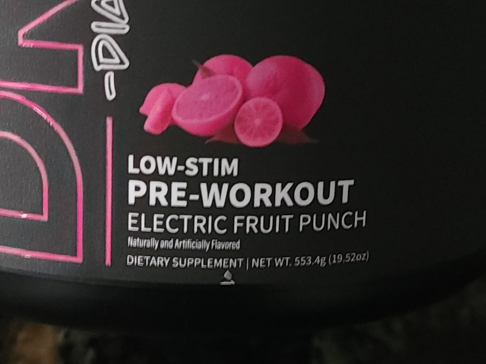 DRIP PRE WORKOUT POWDER – 19.71 oz – FRUIT PUNCH – FREE SHIPPING!