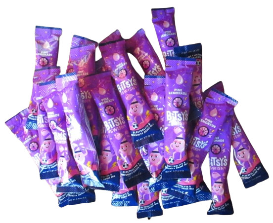 Bitsy’s Swish Electrolyte & Immunity Mix Pink Lemonade w/Hydration Complex