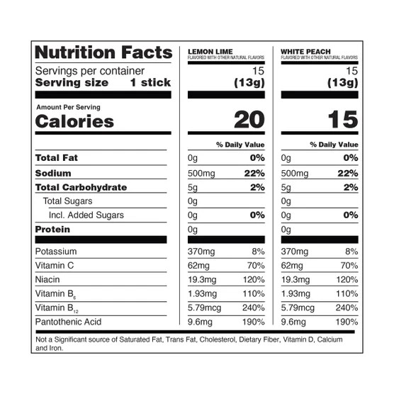 LIQUID IV HYDRATION SUGAR FREE MULTIPLIER PACKETS ELECTROLYTES DRINK FRUIT 30 PK