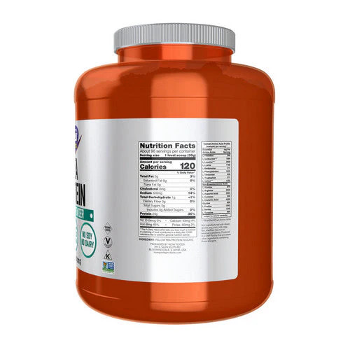 Pea Protein Unflavored Powder 7 Lbs By Now Foods