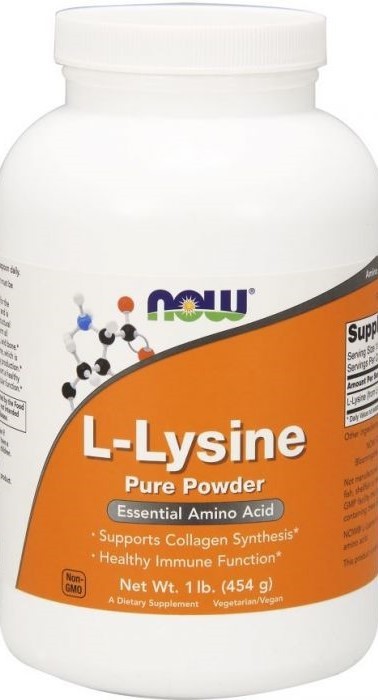 Now Foods – L-Lysine 1000mg 454g