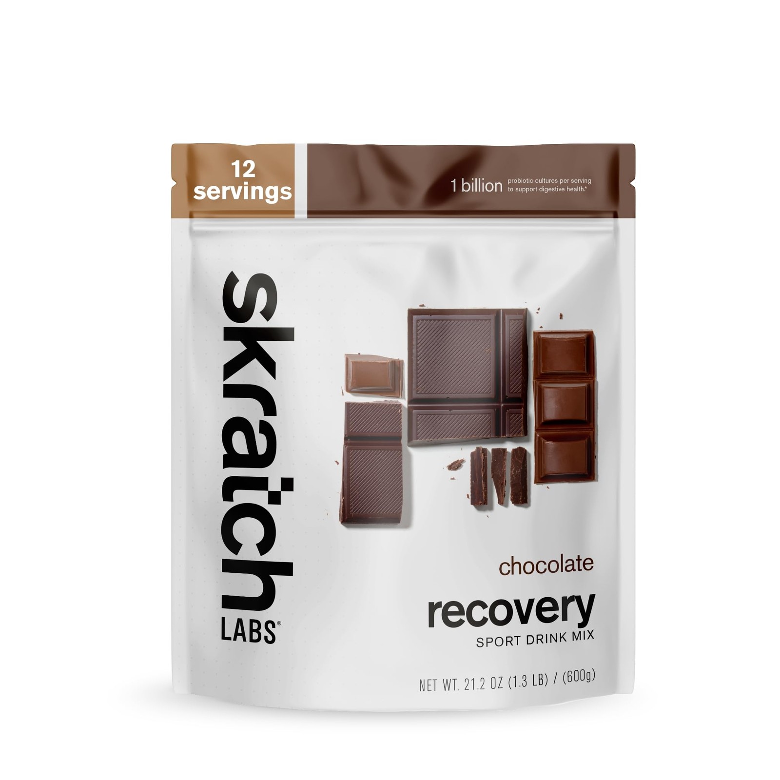 Post Workout Recovery Drink Mix with Chocolate, (21.2 oz, 12 Servings) with C…