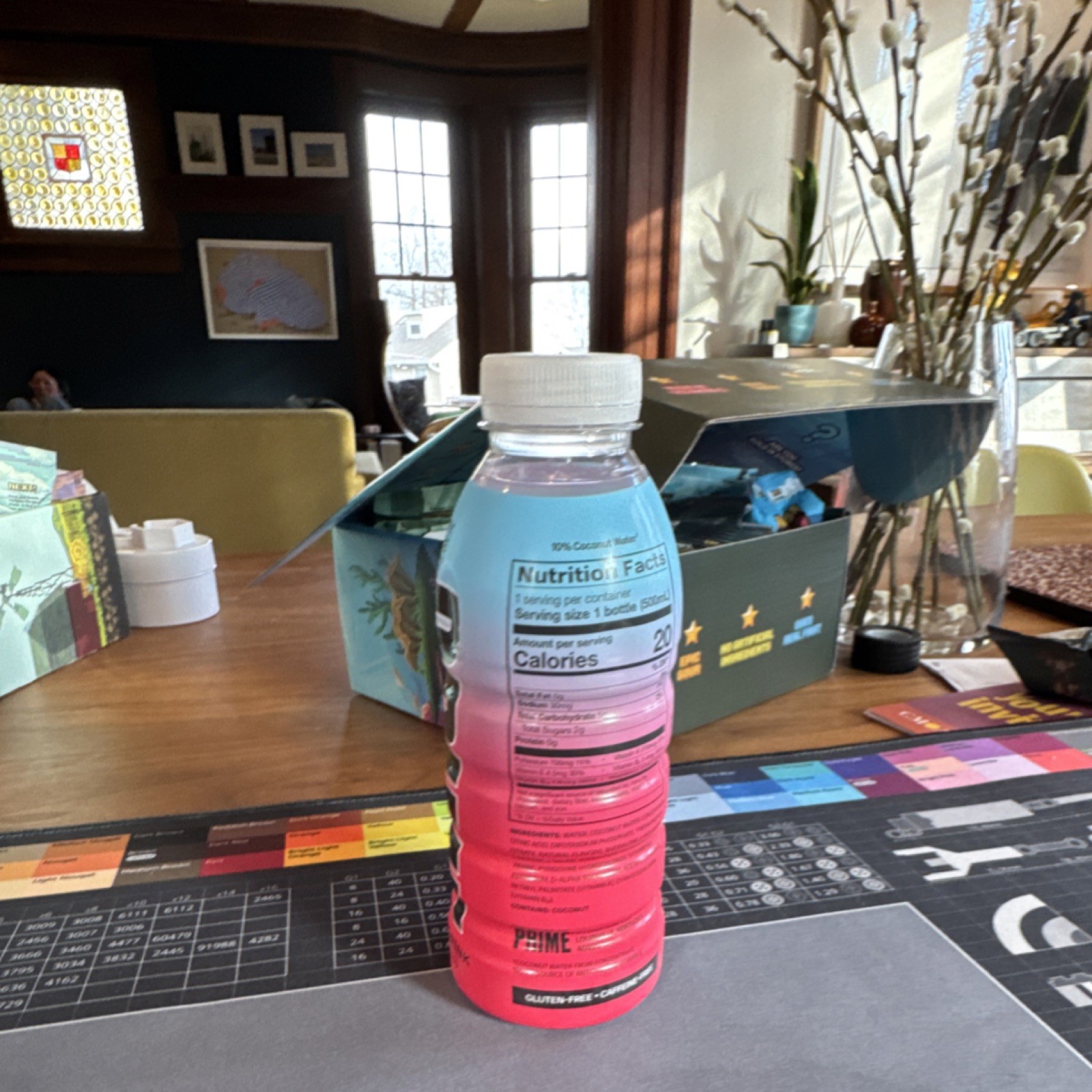 Prime Hydration Drink – Cherry Freeze Electrolytes 16.9 fl oz Coconut Water