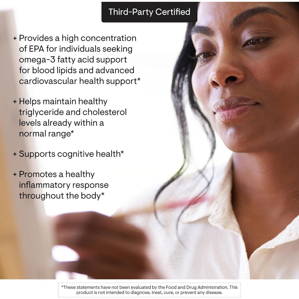 Thorne Super EPA Pro Sustainable Omega-3 EPA DHA Heart & Brain Support Softgels