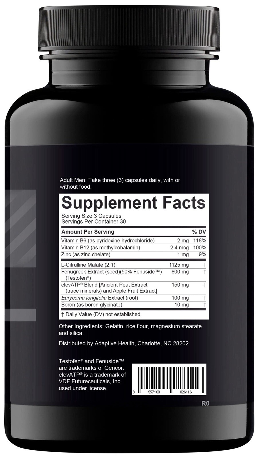 Nugenix® Free & Total Testosterone Booster Supplement 90 Caps | 30 Serves