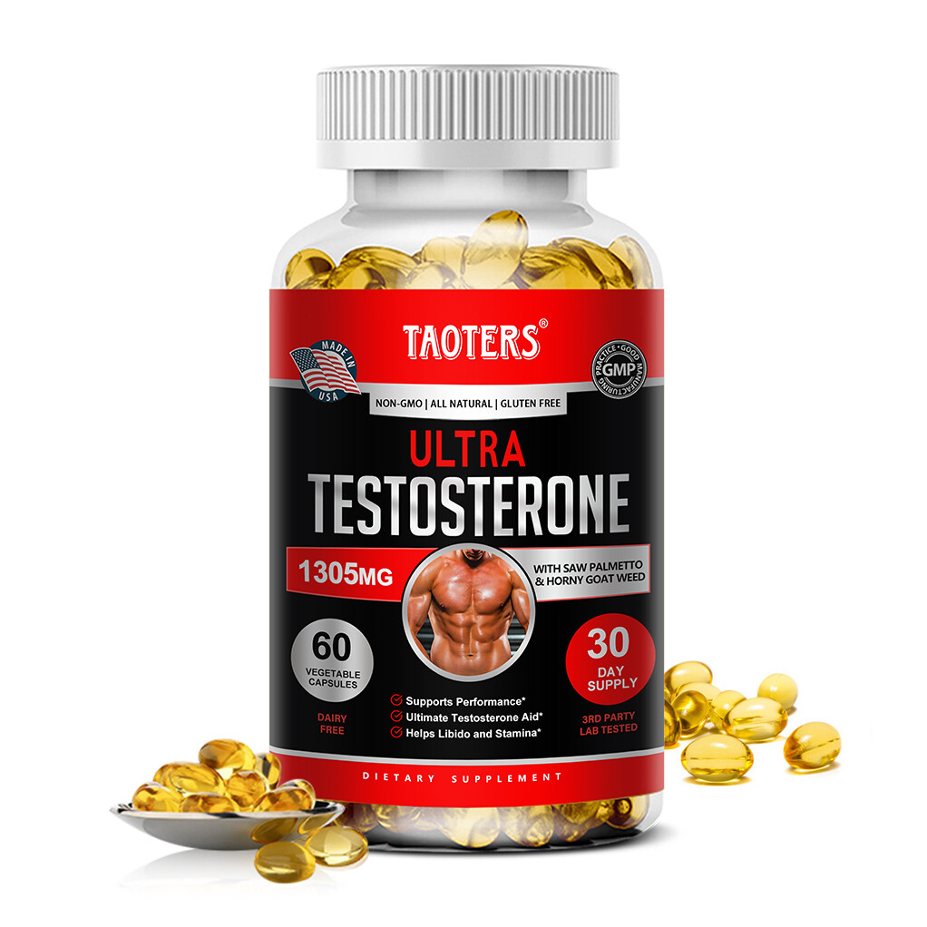 Testosteron Booster For Men Promotes Muscle Growth Endurance Stamina Strength