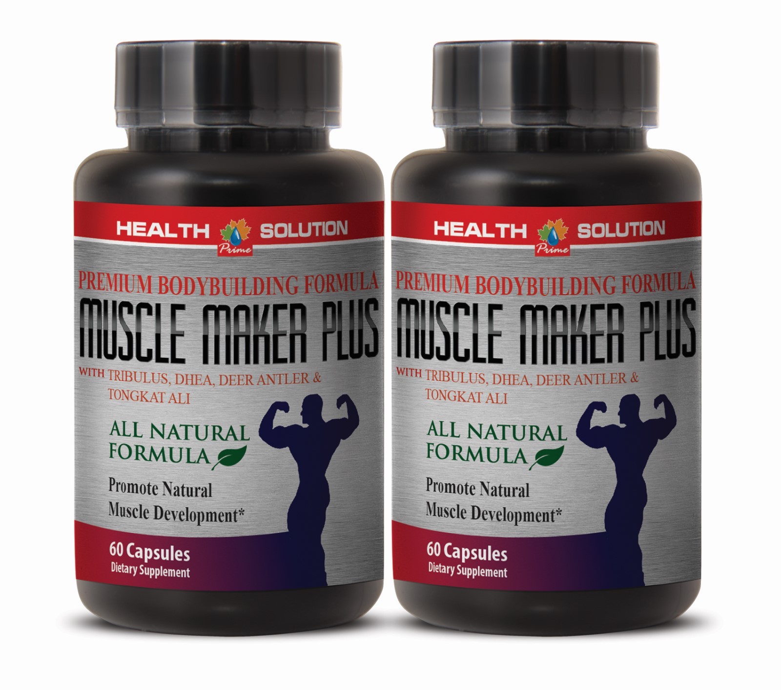 MUSCLE MAKER PLUS Promotes Natural Muscle Development L-Arginine sex drive 2B