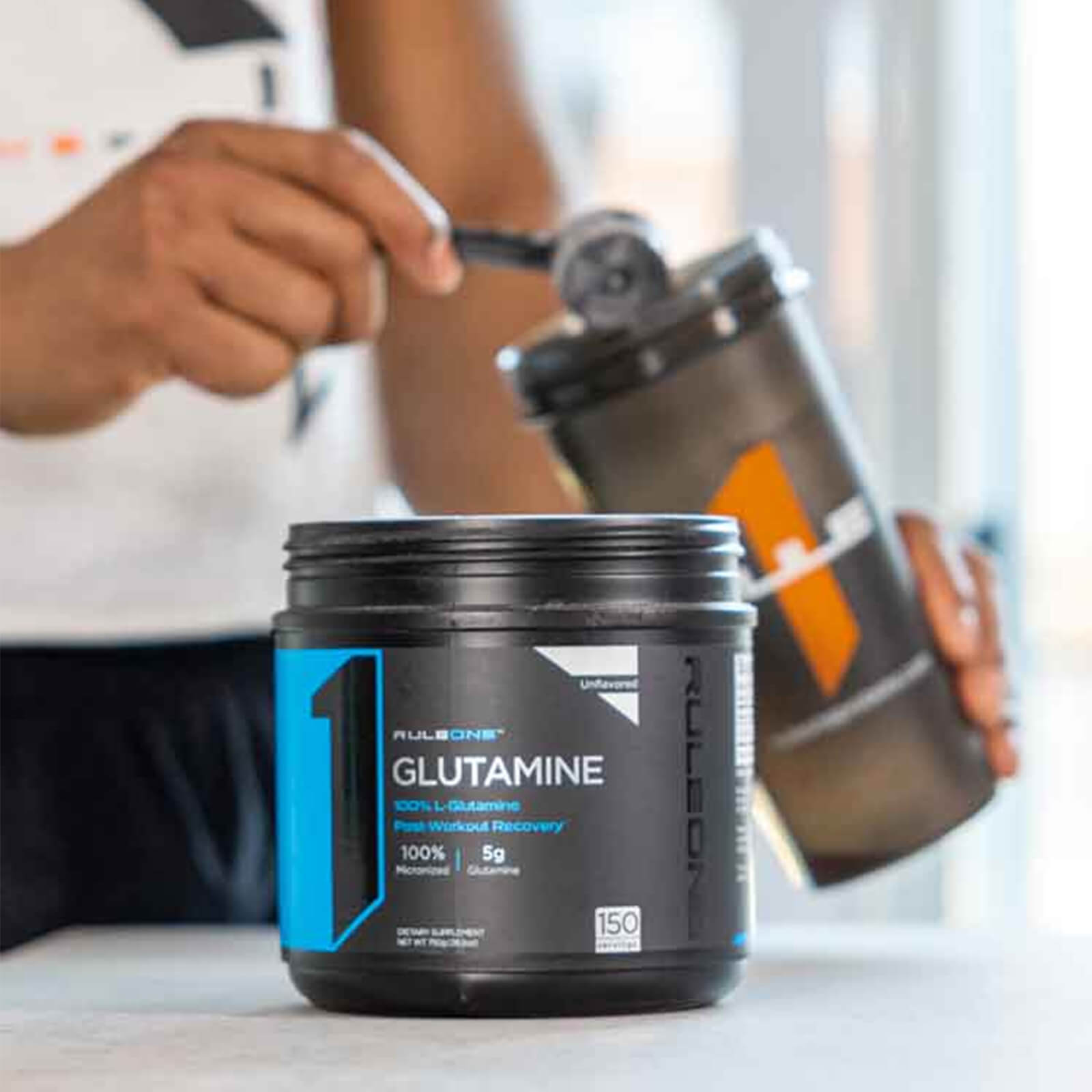 RULE 1 Glutamine 150 serv Unflavored 100% L-Glutamine 750g