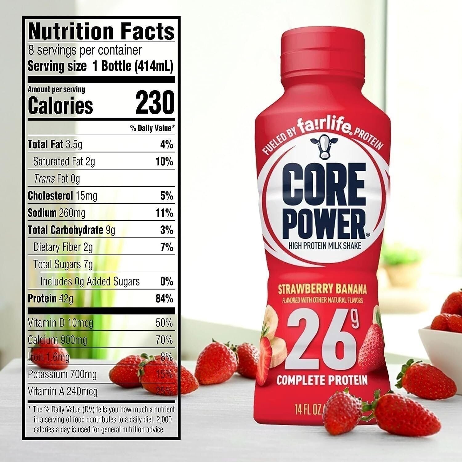 Core Power Elite Failrlife High Protein Shakes 14 Oz. in The Award Box…