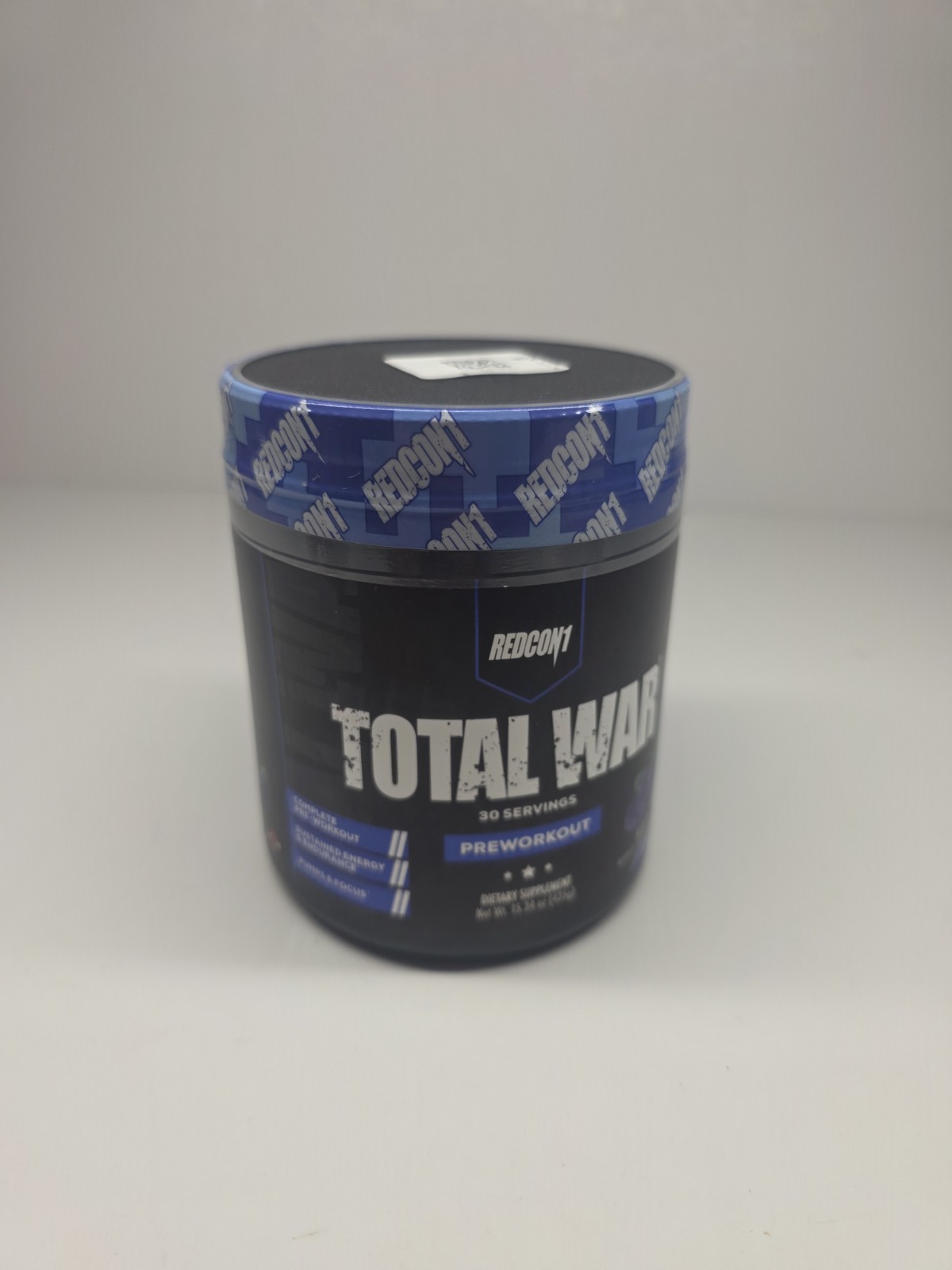 Redcon1 total war pre workout blue raspberry 435g – 15.34 Oz