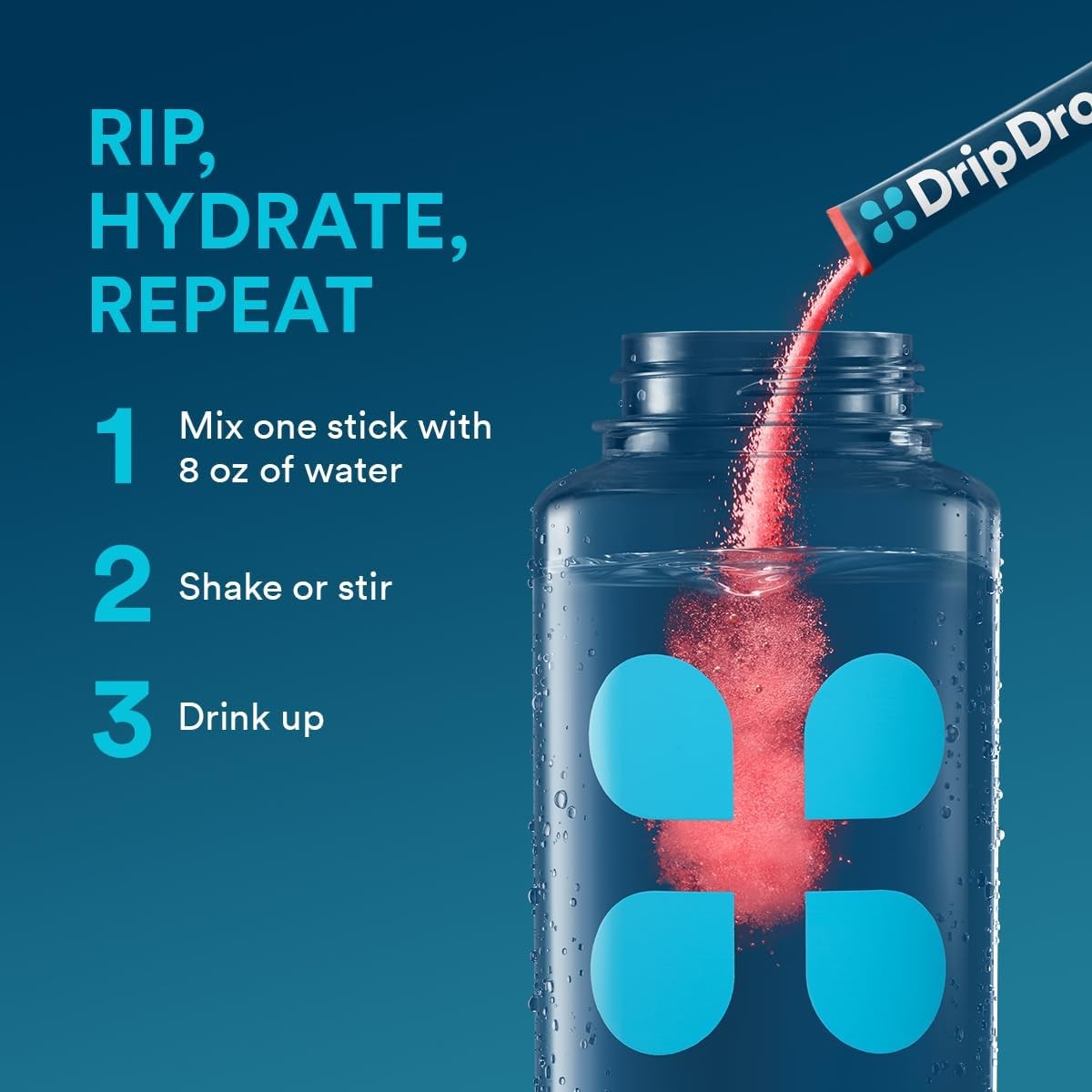 Dripdrop – – Electrolytes Powder Drink Mix –