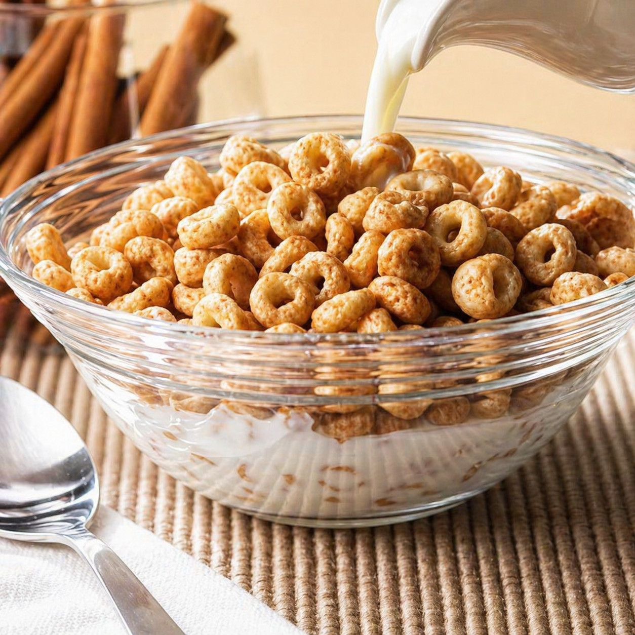 NutriWise Cinnamon Cereal | High-Protein Breakfast (7ct)
