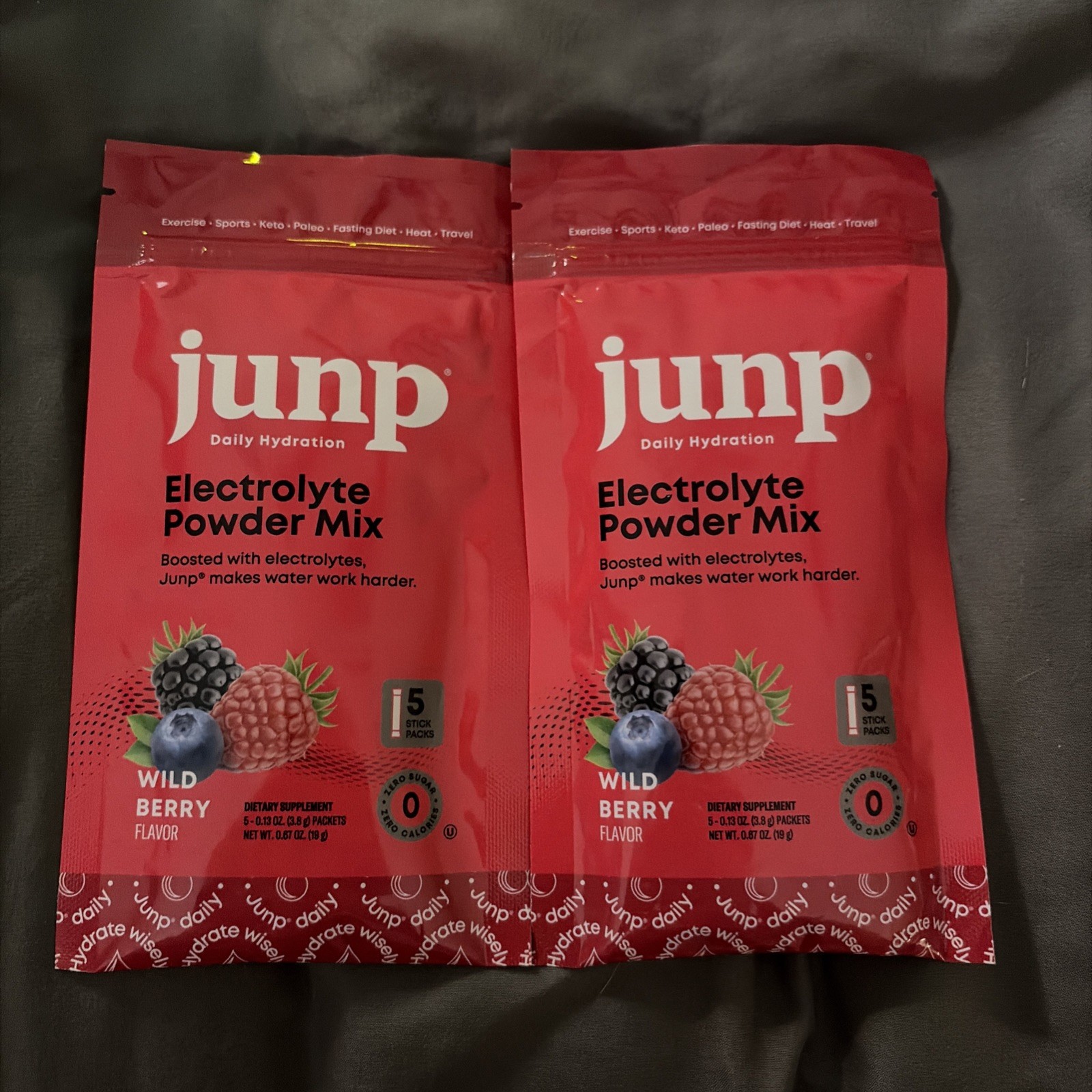 Electrolyte Powder Mix, Wild Berry, 10 Sticks