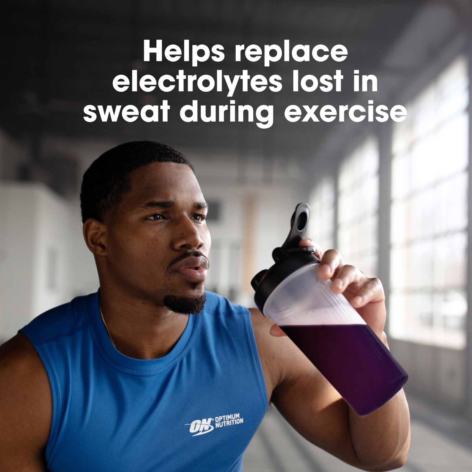 Amino Energy Powder with BCAAs, Electrolytes & Caffeine – Grape Flavor, 30 Servi