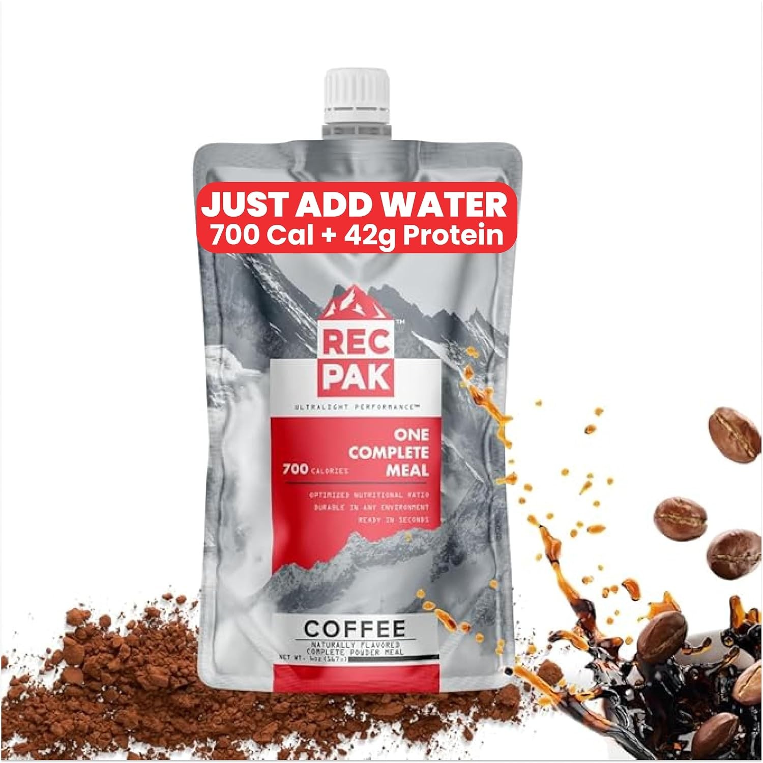 700 Cal 42g Protein Complete Nutrition for Backcountry Athletes Liquid Meal