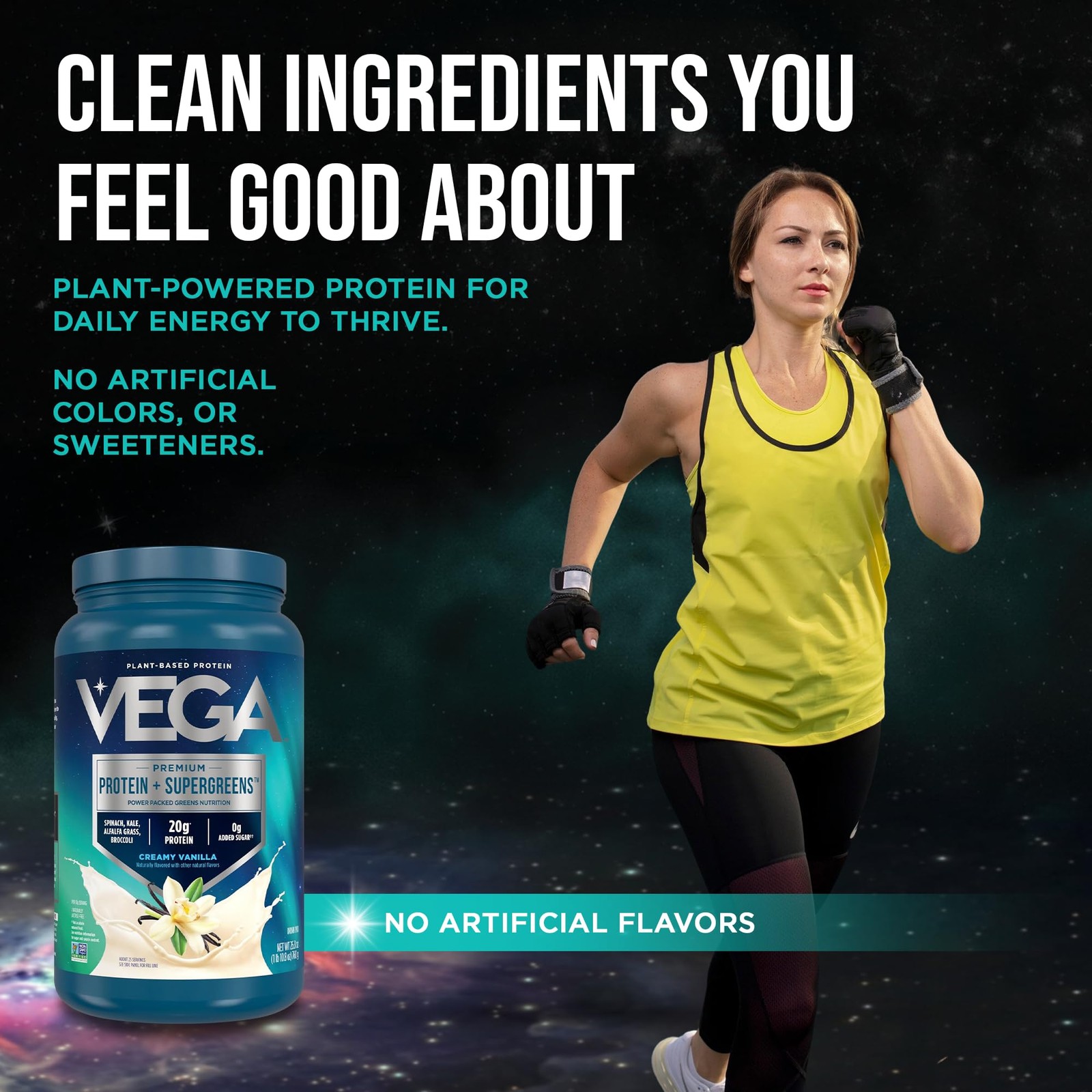 Vega Premium Creamy 20G Vegan 26.9 Oz 25 Servings Veg06651