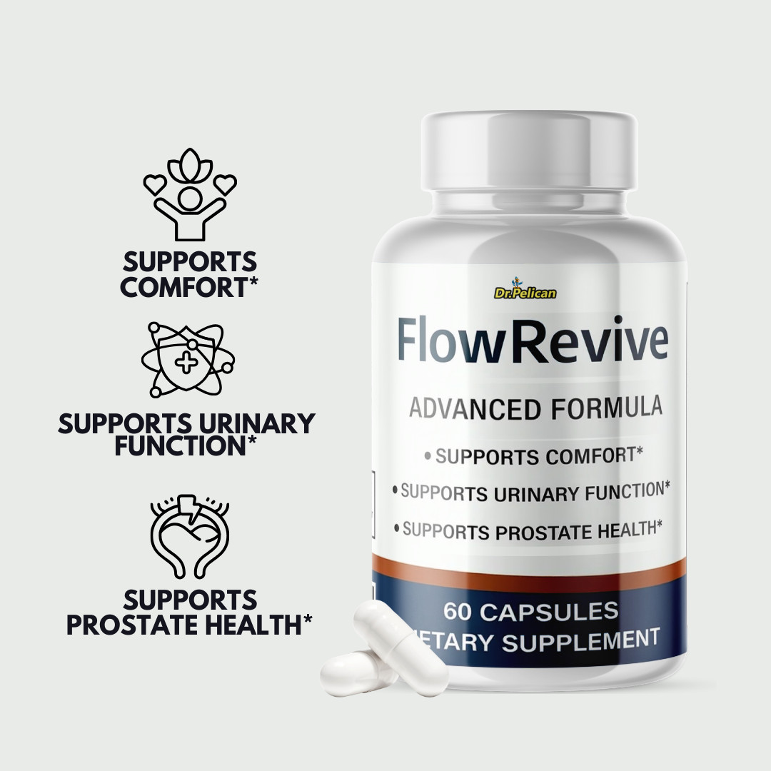 FlowRevive- Prostate Support- 10 Bottles- 600 Capsules