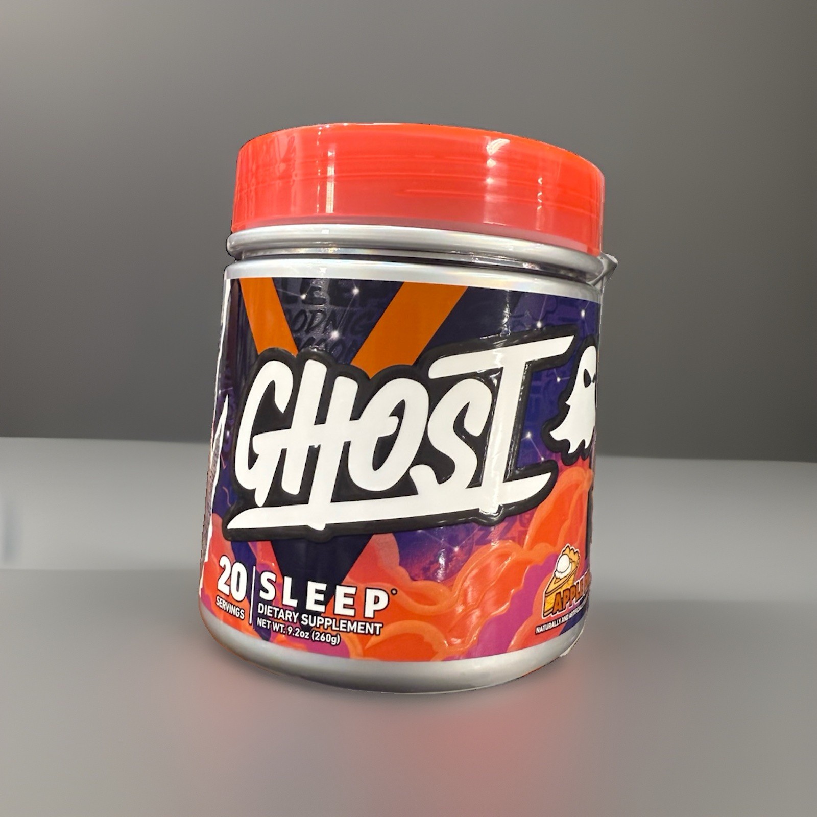 Ghost Sleep Powder Apple Cider 20 Servings Colostrum, L-Glycine, GABA