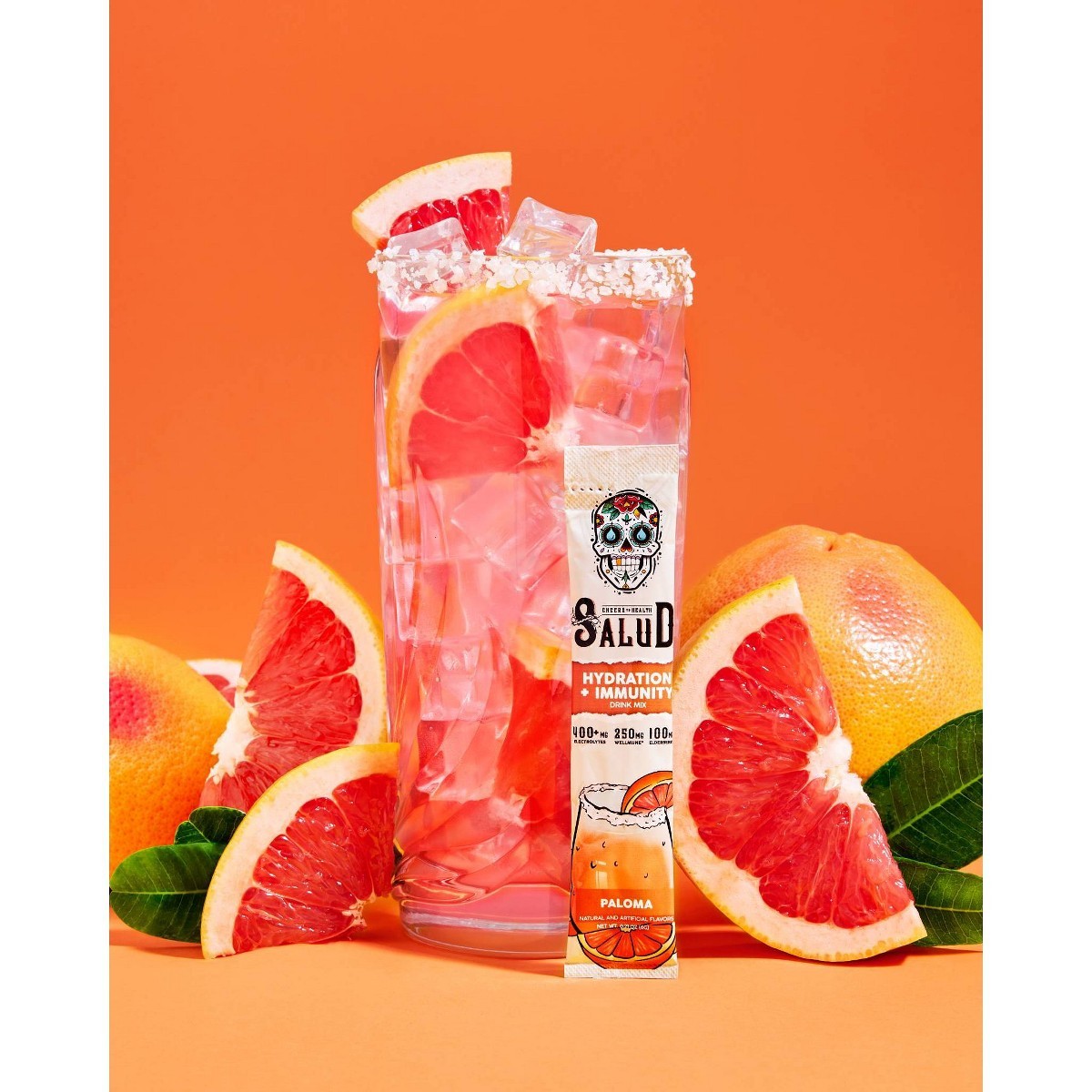 Salud Hydration + Immunity Paloma Electrolyte Drink Mix-6pk/0.21oz Packet Sticks