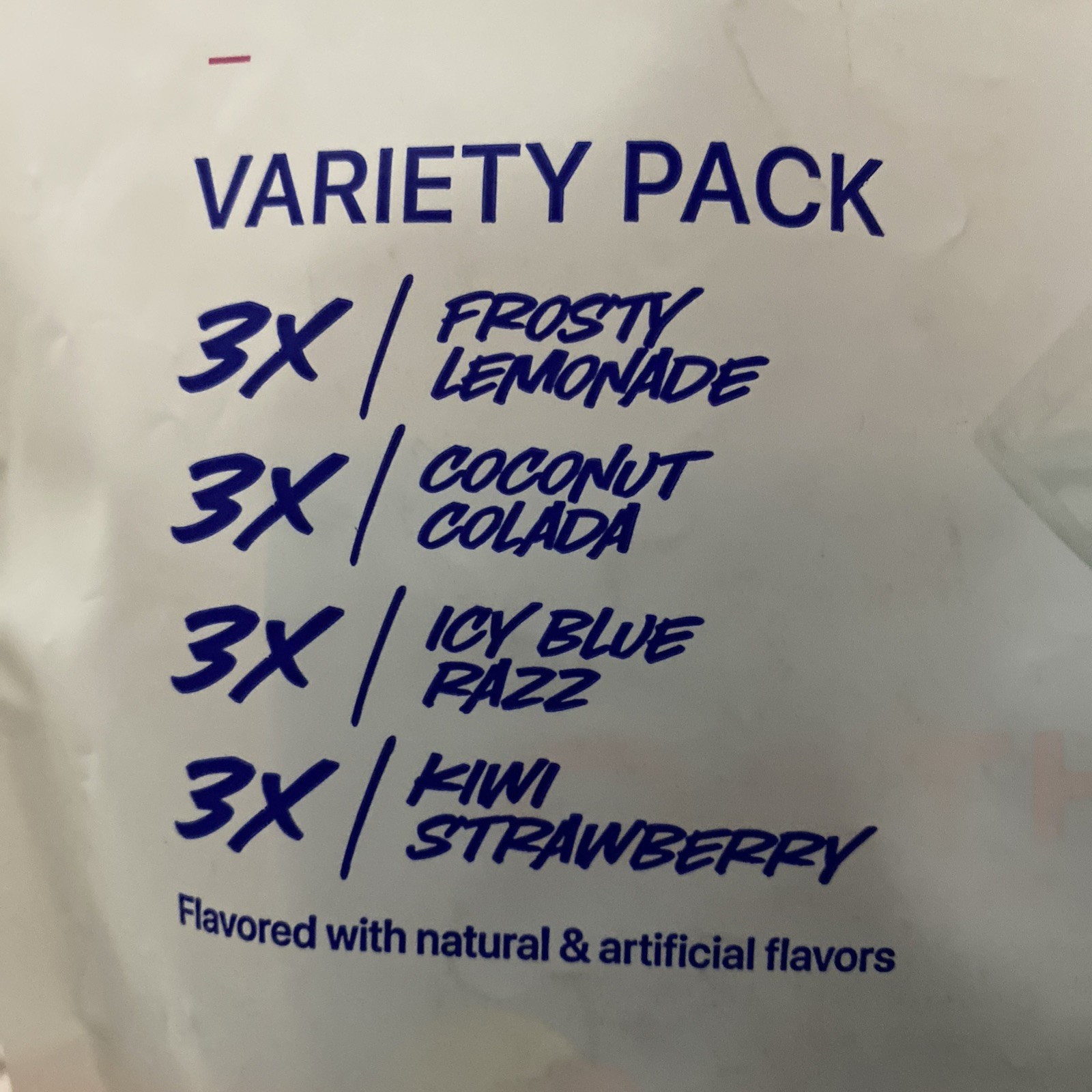 Oath Nutrition Clear Whey Protein Drink Mix 12 Variety Pack 20g Protein Each Gym