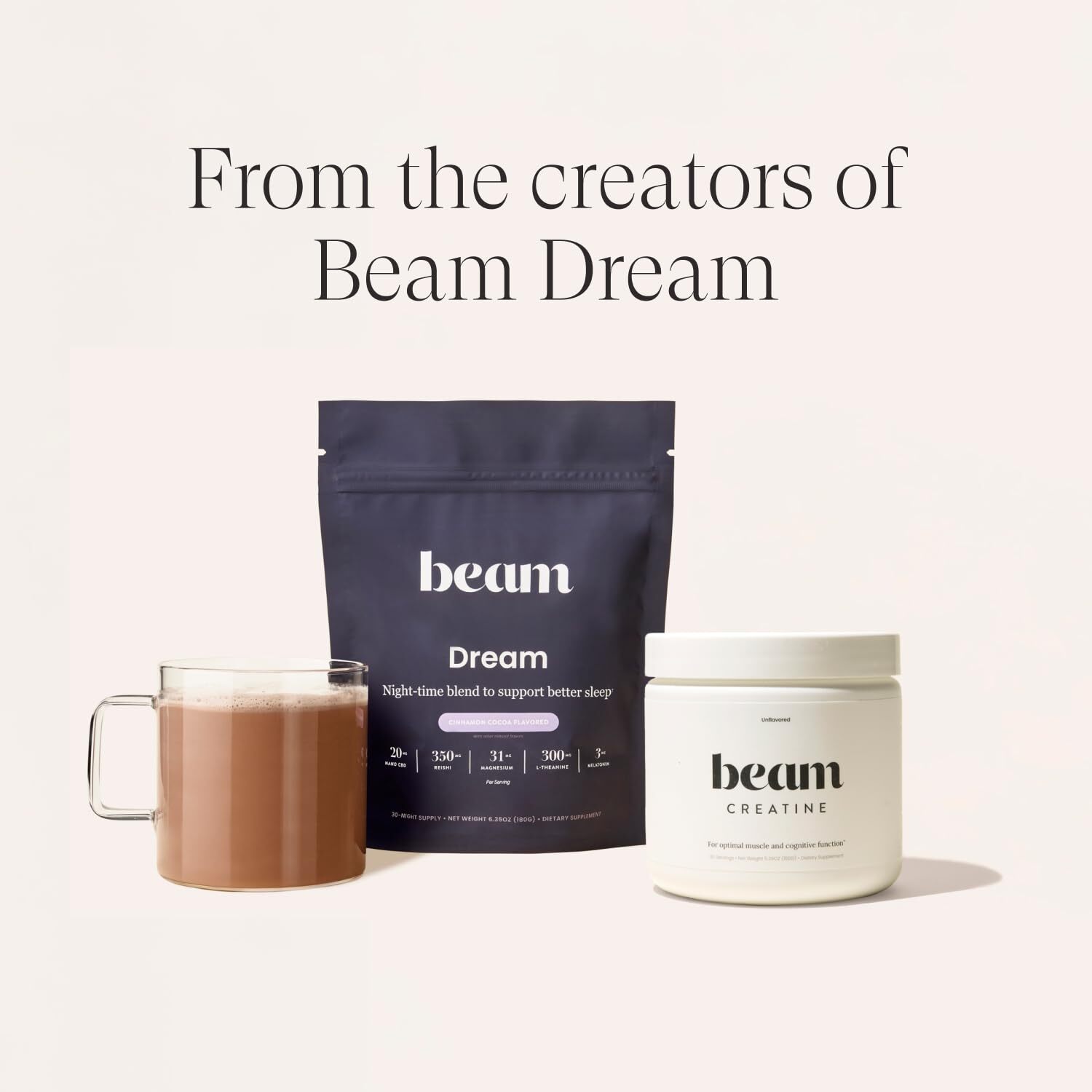 Beam Creatine Monohydrate Powder – Micronized Creatine for Muscle Growth Stre…