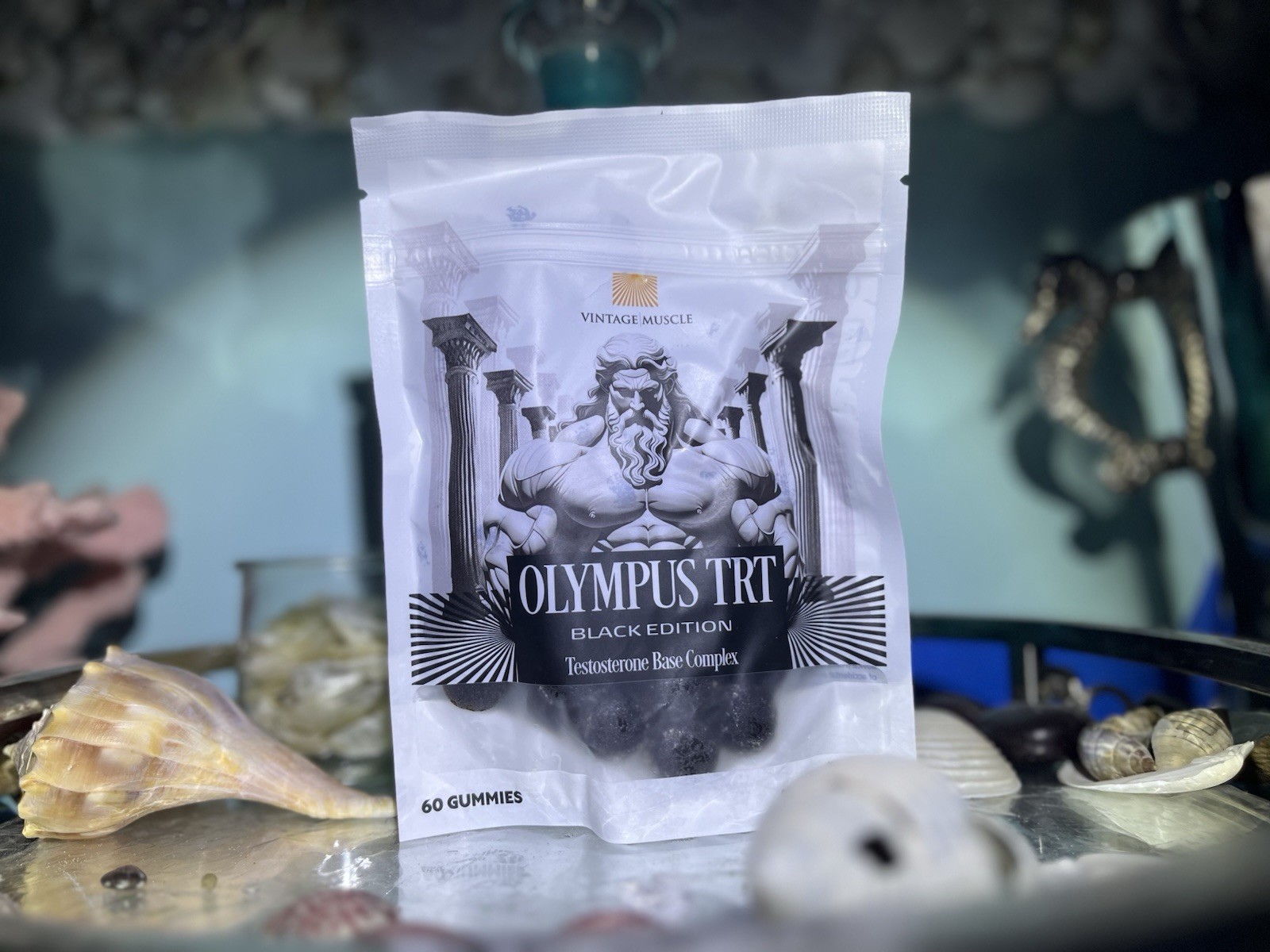 Olympus TRT 4Dhea 2 Step PreCursor 2 Test. Base Gummies By Vintage Muscle💪🏛️🌍
