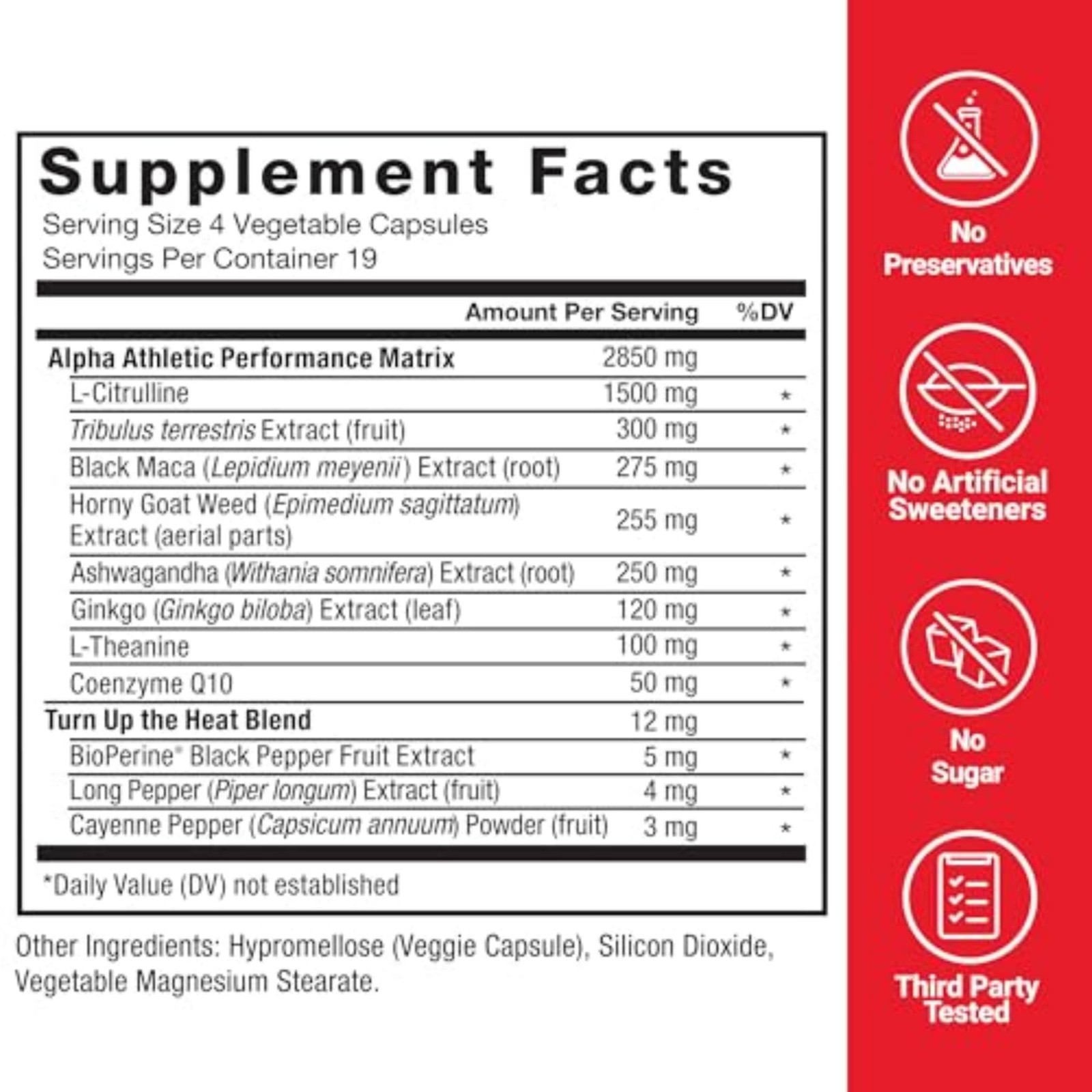 Force Factor Score 2-Pack Nitric Oxide Supplement For Men Nitric Oxide Booster