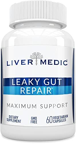 Leaky Gut Repair Maximum Support Gut Health L-Glutamine Slippery Elm for IBS …