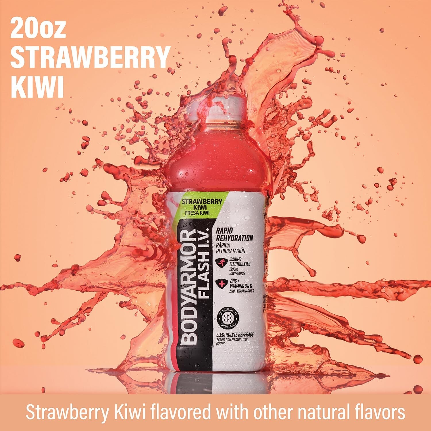 Refreshing Strawberry Kiwi Electrolyte Drink – Perfect for Post Workout Recovery