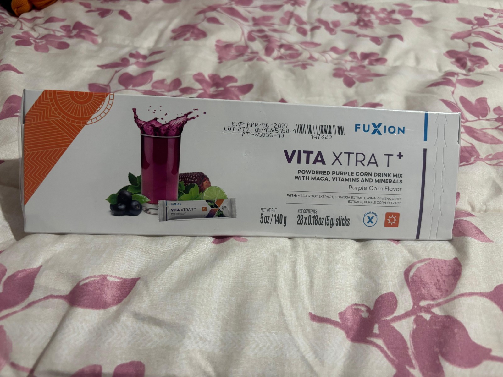 FuXion Vita Xtra T+ Functional Drink with Antioxidants and Daily Active Support