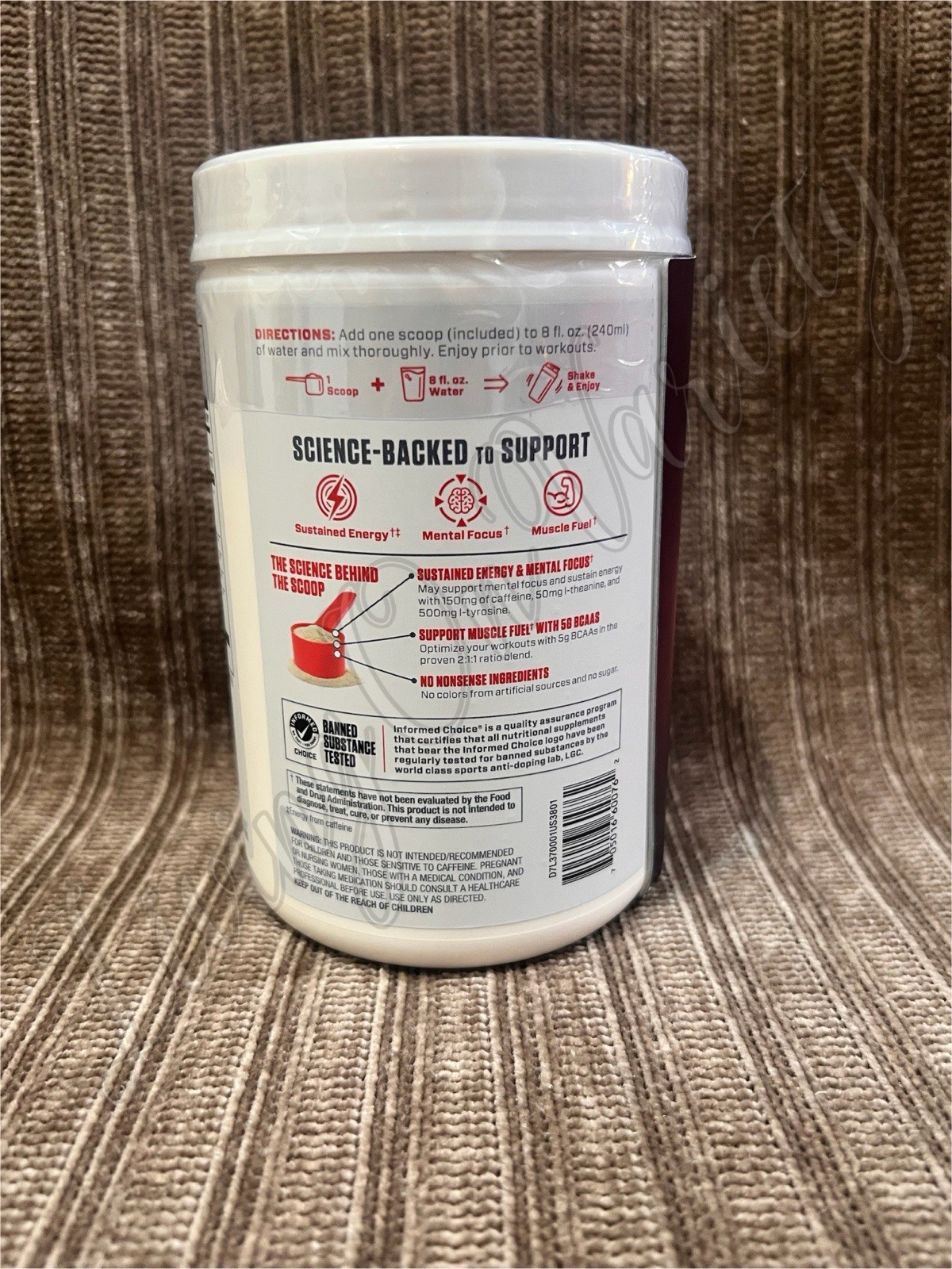 Energyze™ Pre-Workout – Lemon Lime (14.1 oz)