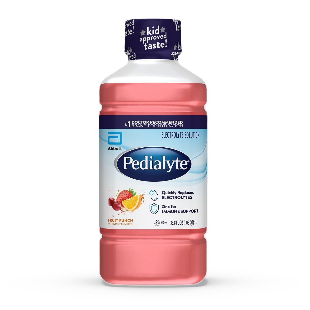 3 bottles Pedialyte Electrolyte Drink *03/2027*Hydration Drinks for Kids &