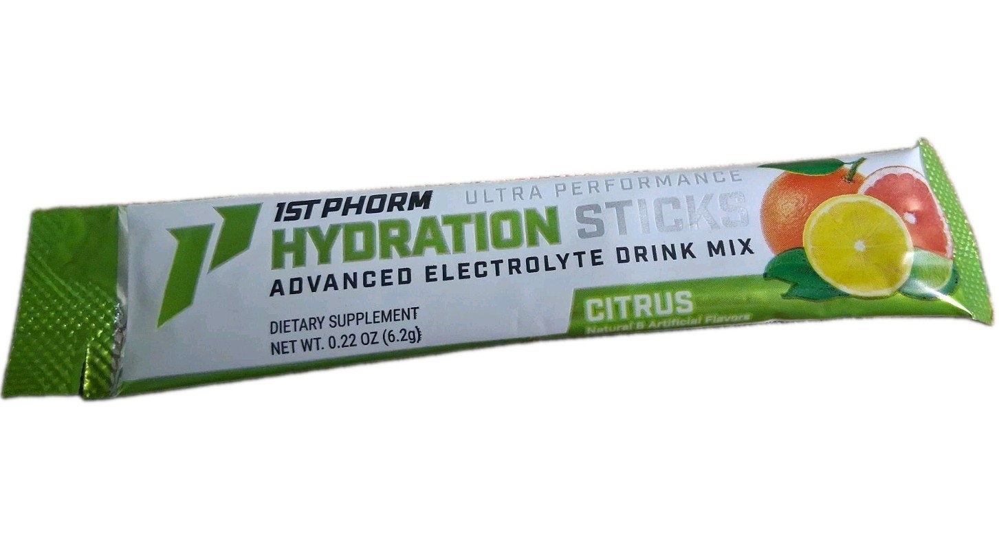 1st Phorm Hydration Sticks Citrus, 3 Boxes