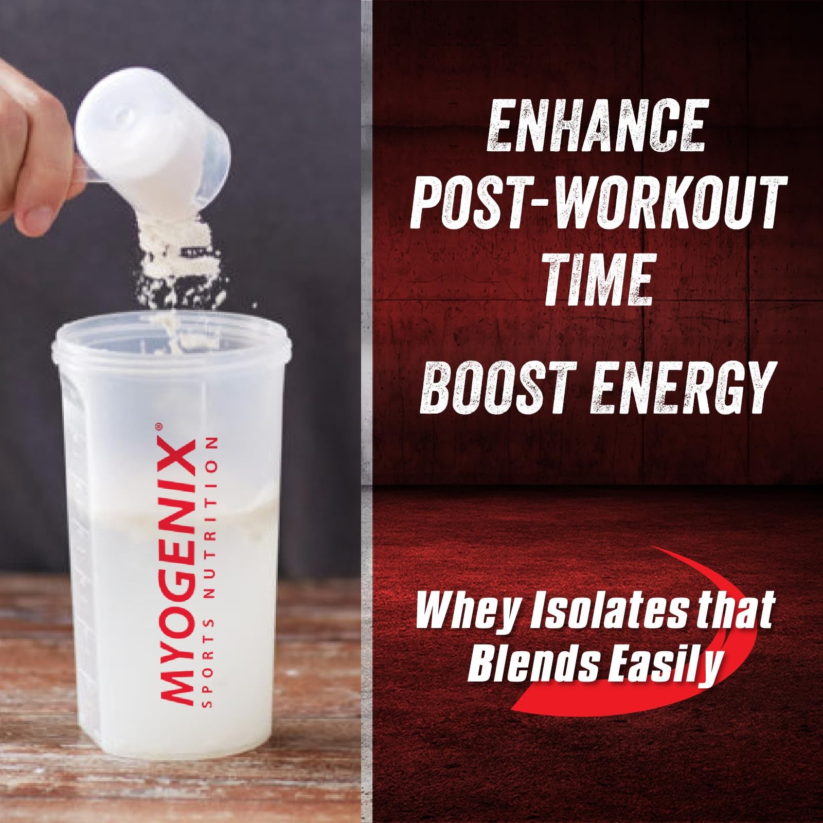 Myogenix Critical Mass Gainer – Muscle Mass Weight Gain Supplement, Zero Lact…