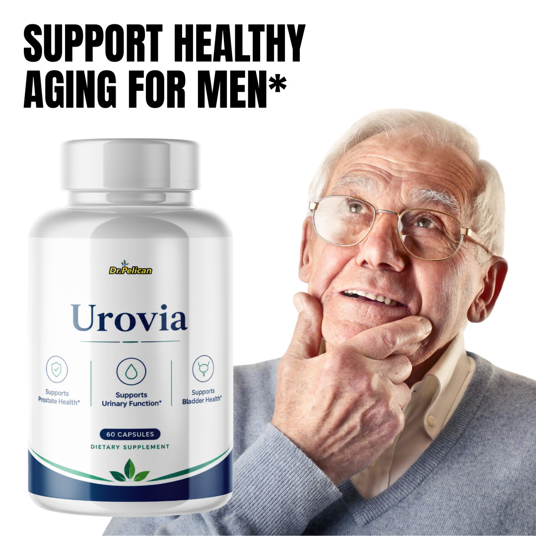 Urovia- Prostate Support- 2 Bottles- 120 Capsules
