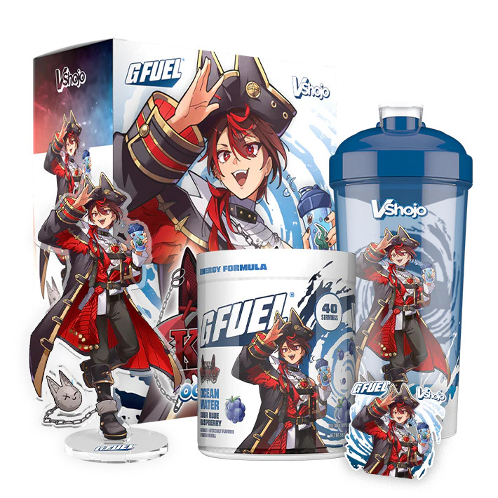 GFUEL – *NEW* Limited Edition VShojo Ocean Water Collector’s Box