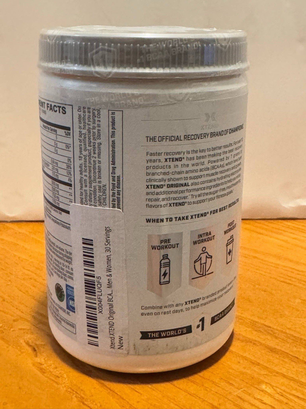 CELLUCOR XTEND ORIGINAL BCAA 30 Servings Muscle Recovery +Electrolytes Exp.12/26