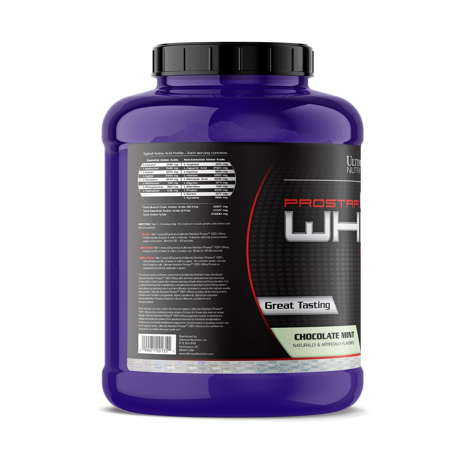 Prostar Whey Protein Powder 25 gm of Protein – 80 Servings, Chocolate Mint