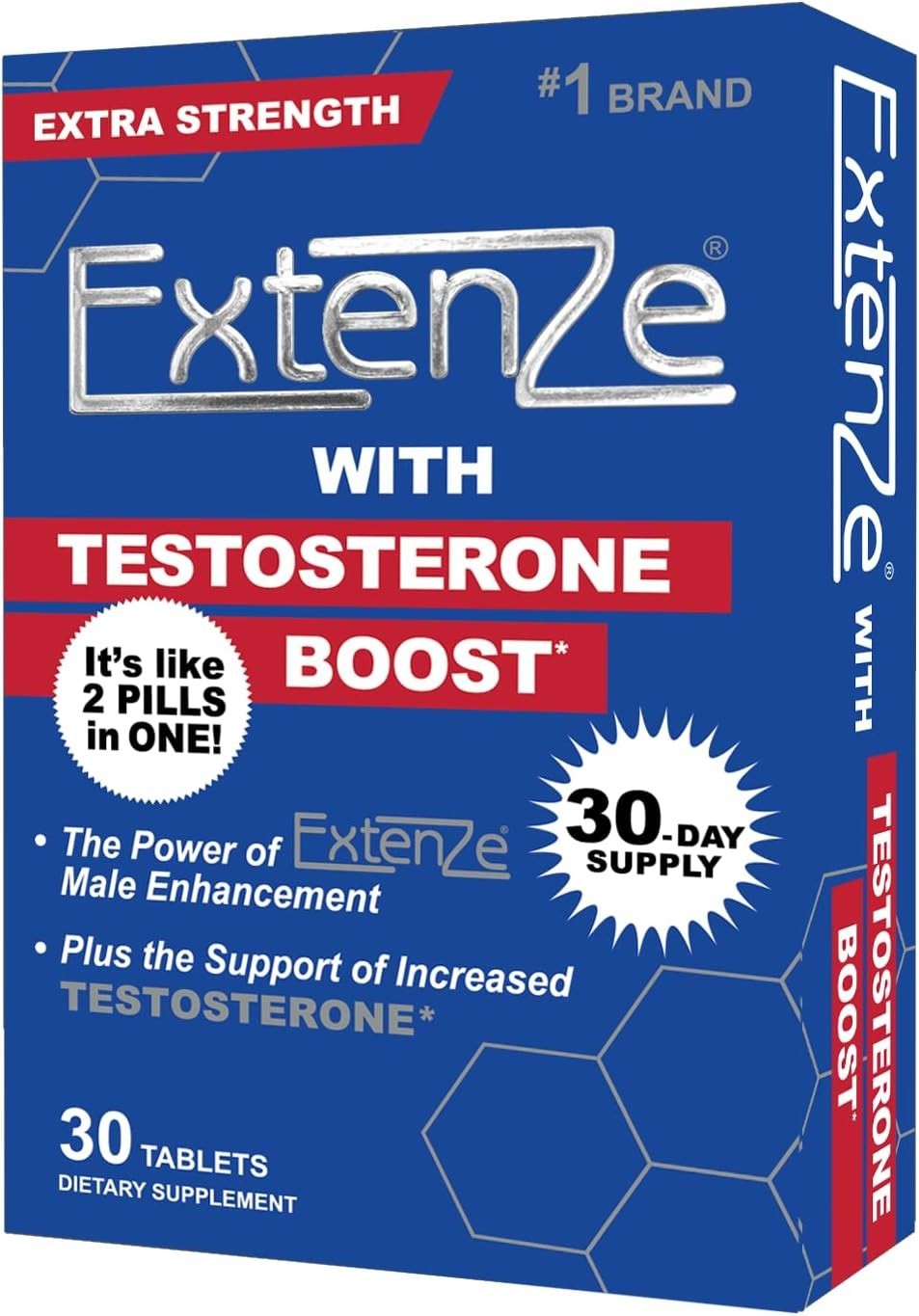 Revitalize Manhood with Testosterone Boost – 30ct Extended Release Tablets