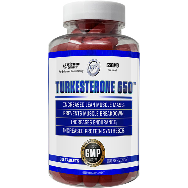 Hi-Tech Pharmaceuticals Turkesterone 650 60ct 100% AUTHENTIC!