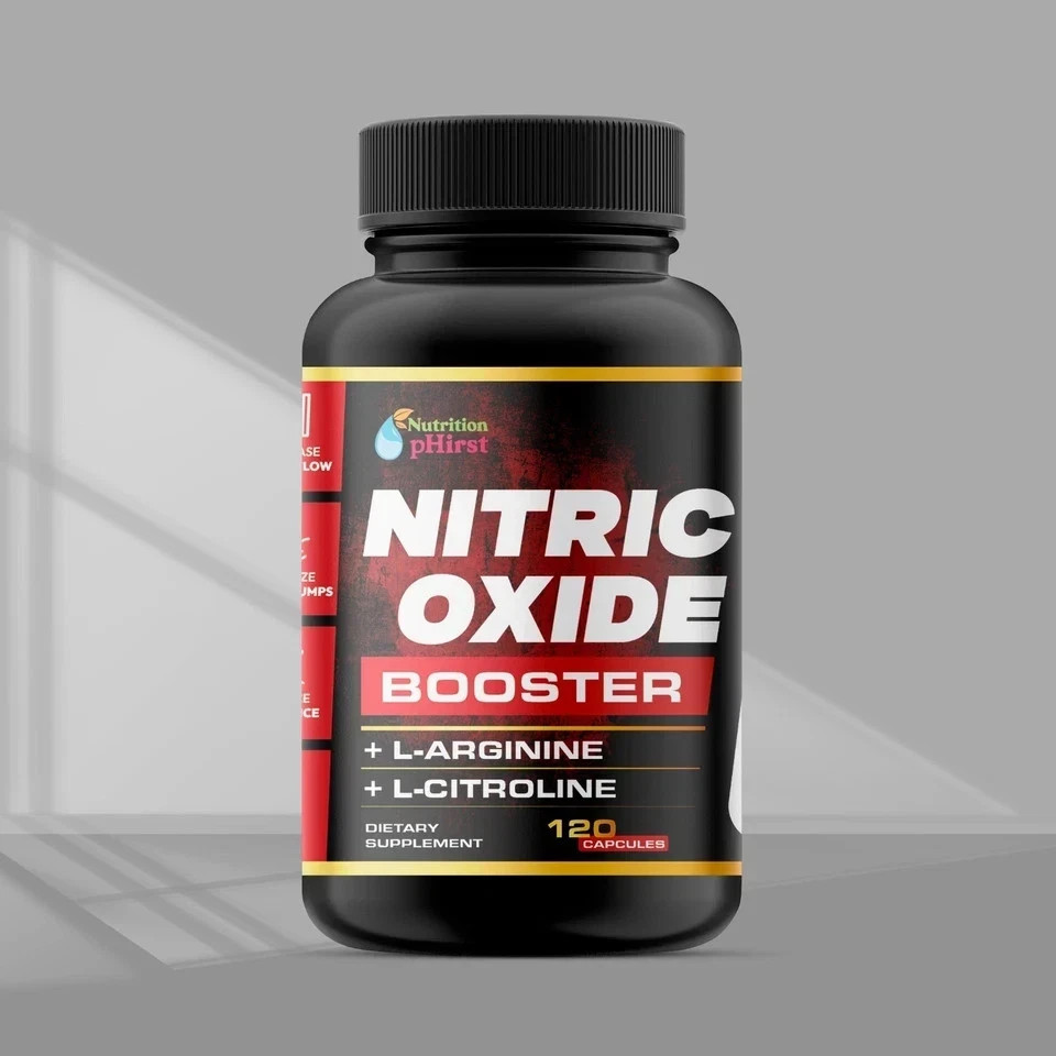 Nitric Oxide & Circulation Booster L-Arginine, L-Citrulline Extra Strengthh