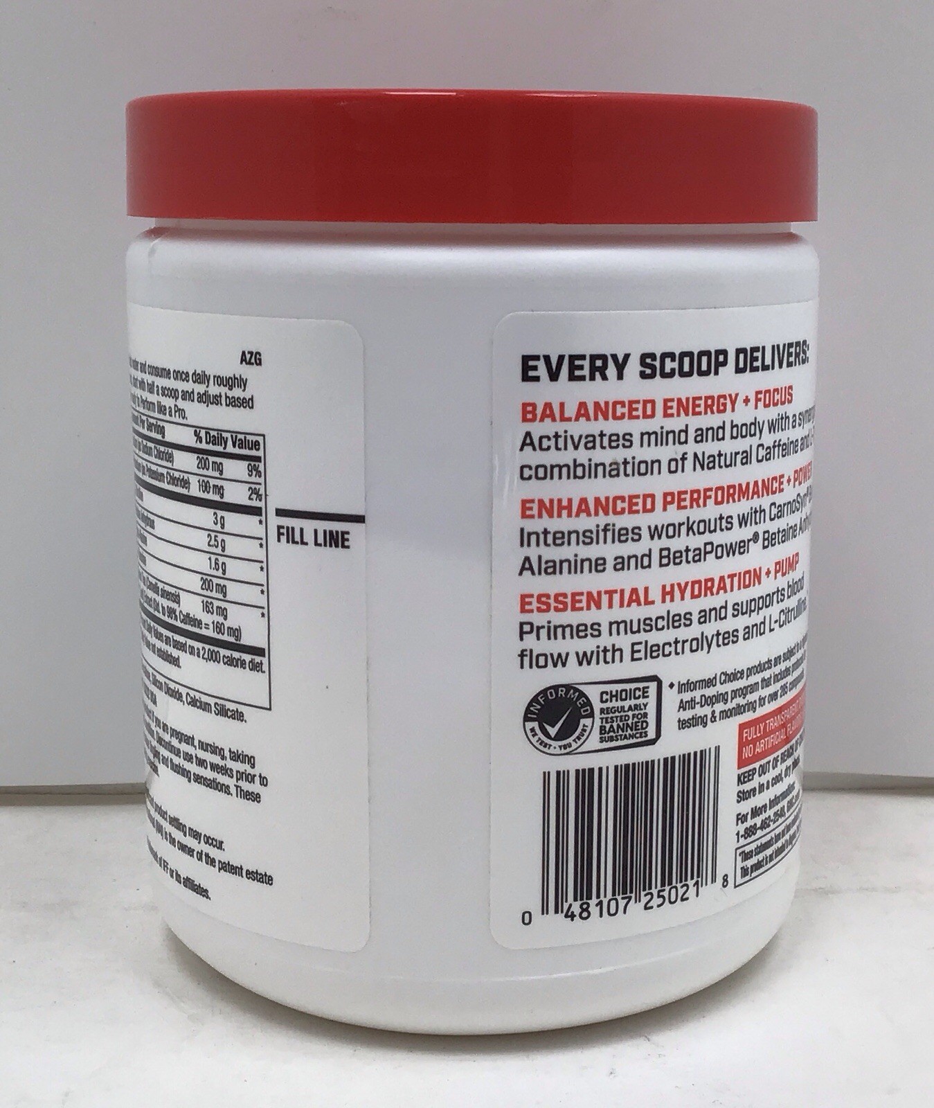 GNC PRO PRE-WORKOUT BLUE RASPBERRY 30 SERVINGS EXP 01/2027