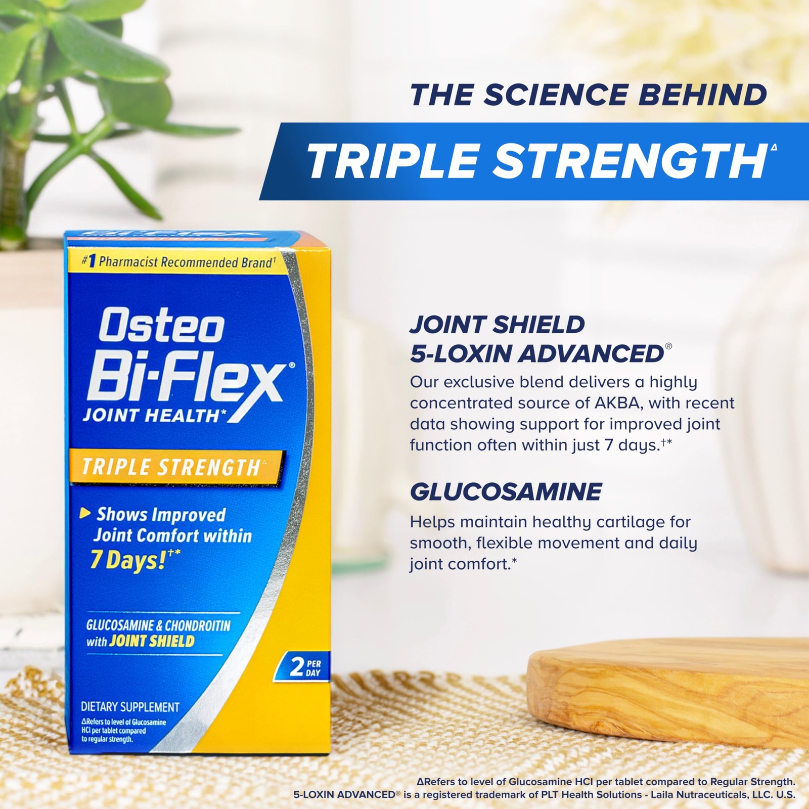Osteo Bi-Flex Triple Strength Glucosamine 40 Count (Pack of 1), 40