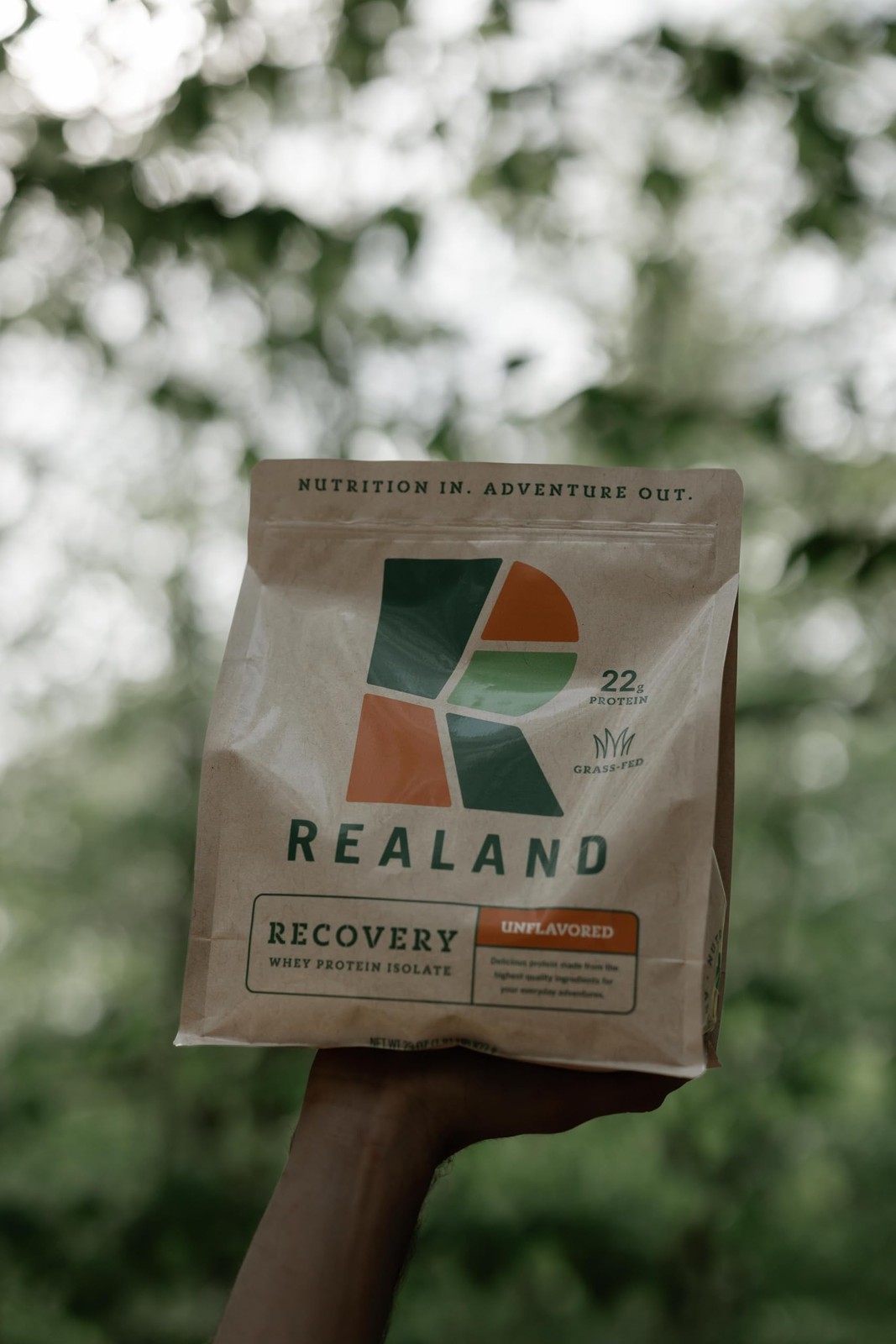 Realand Whey Protein Isolate GrassFed Protein Powder for Recovery 22g of Pr…