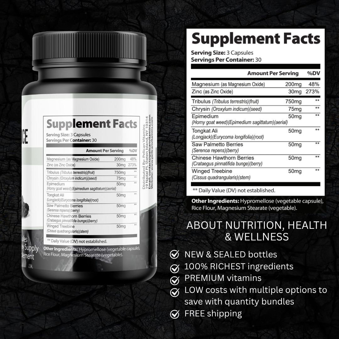 Gold Performance- Bodybuilding & Men’s Health Support- 90 Capsules