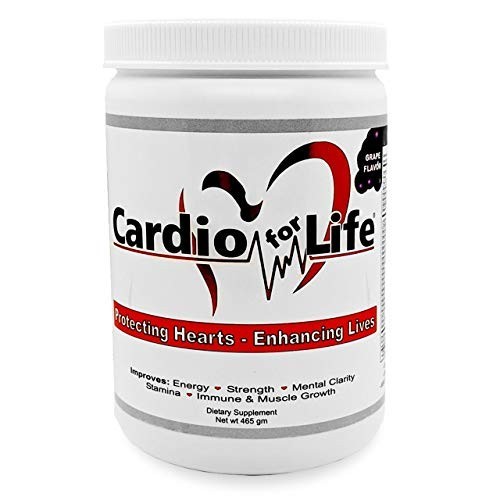 16 oz. Grape Flavor Cardio Powder with AstraGin – Heart Health Supplement