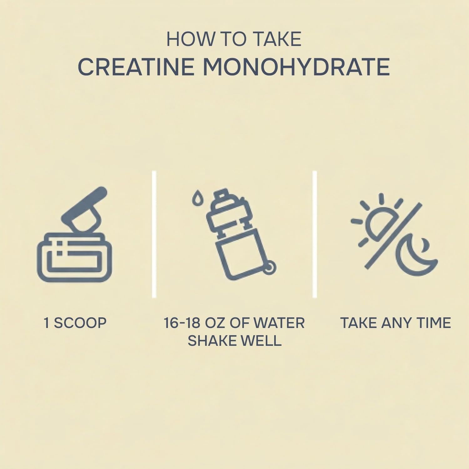 Pure Creatine Monohydrate Powder – Unflavored, Boosts Strength & Muscle Recovery