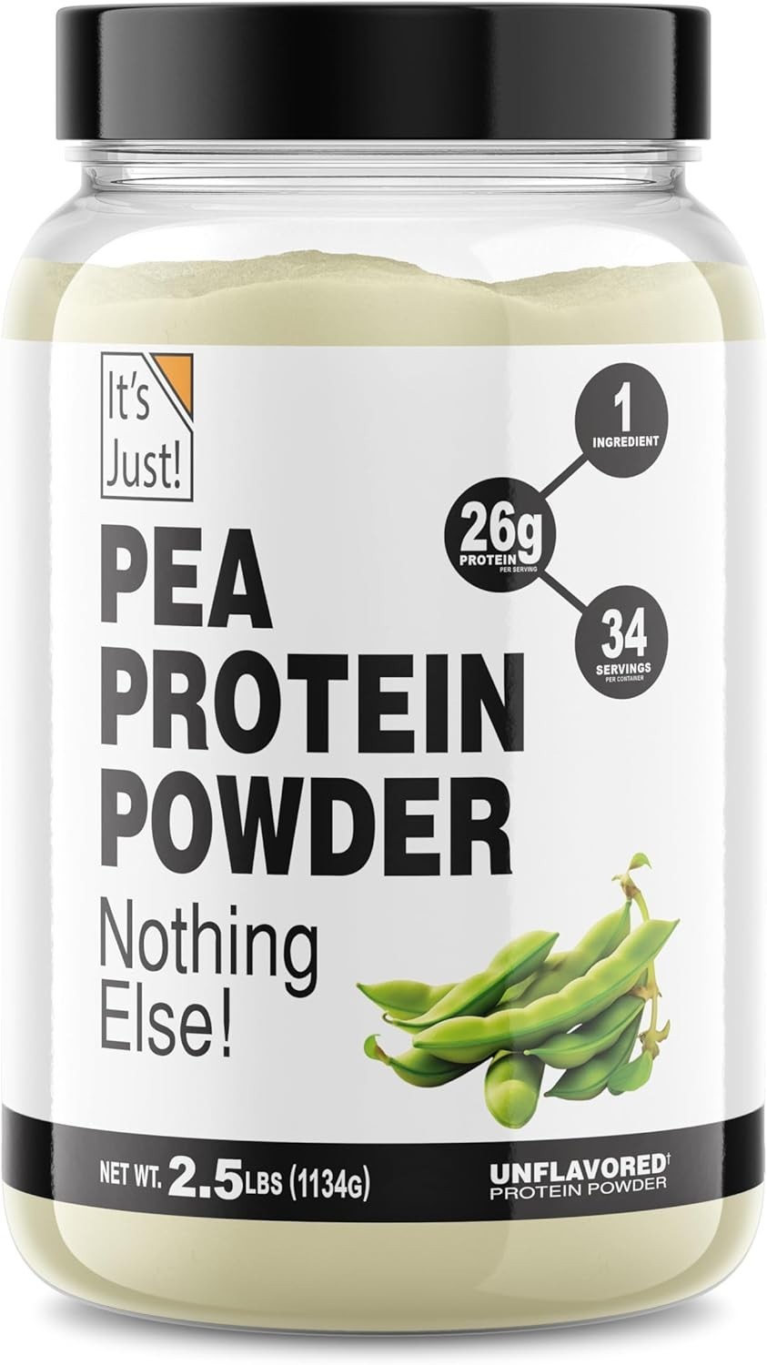 Plant-Based Pea Protein Isolate, Unflavored